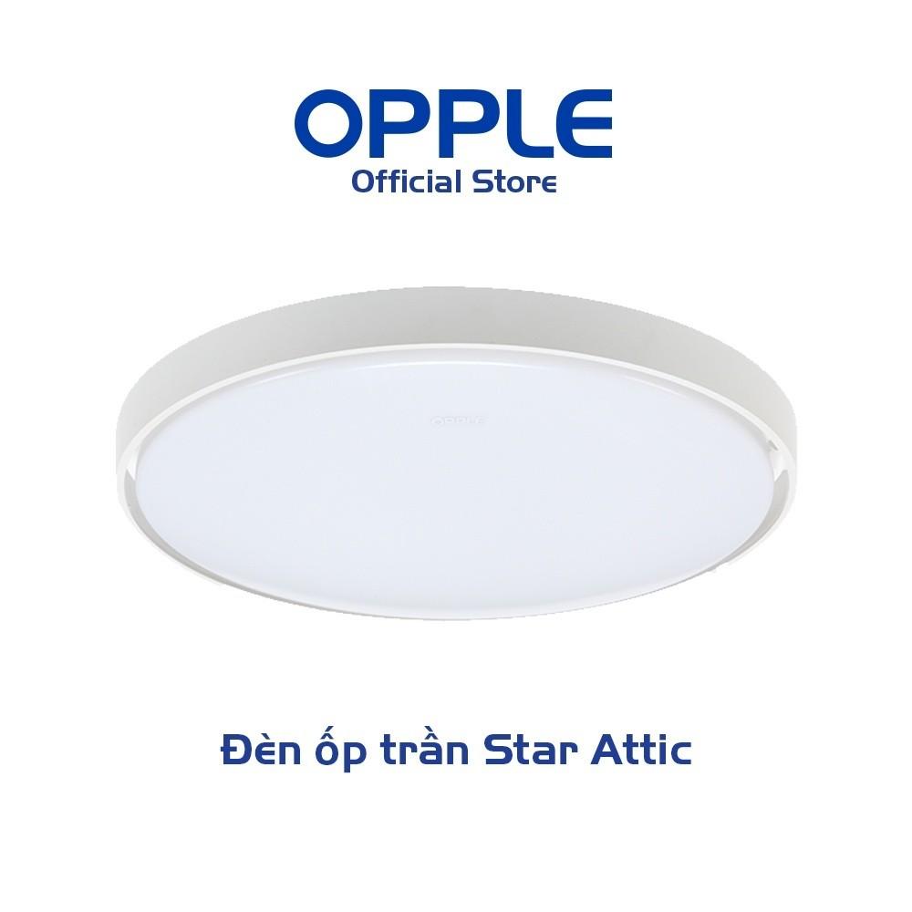 Bộ Đèn Ốp Trần OPPLE LED HC350 16W Star Attic - Ánh Sáng Chất Lượng, Nét Đẹp Sắc Sảo