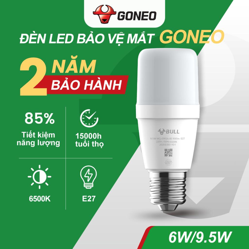 Bóng đèn LED Bulb Gongniu 9.5W E27 - 6500K - Tiết Kiệm Điện - Chống Nhấp Nháy - Hiệu Suất Cao
