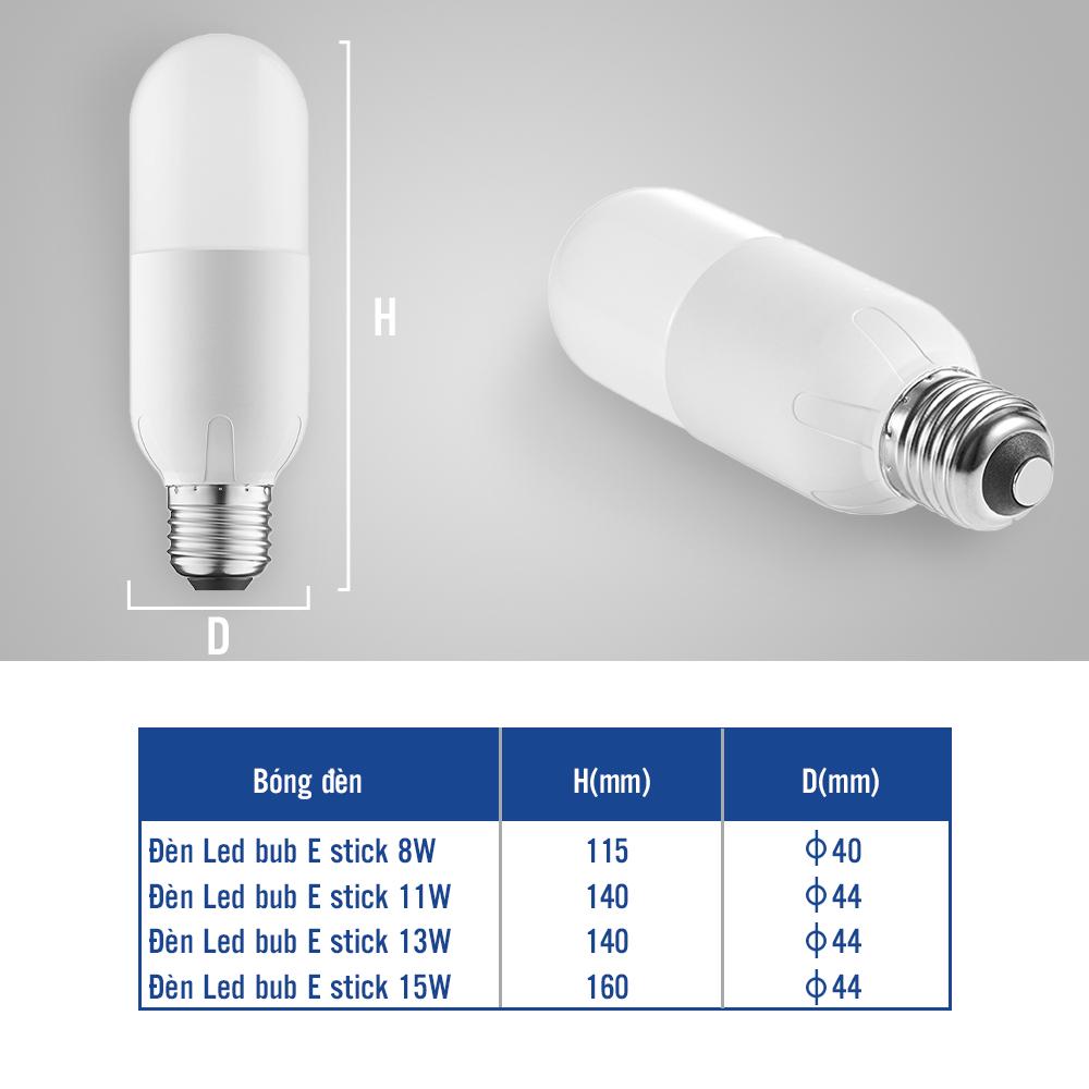 Bóng đèn OPPLE Stick Bulb - Hiệu suất ánh sáng cao, Ánh sáng trắng
