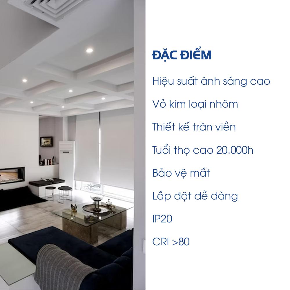 Đèn Opple Ốp Nổi Tròn US Pro SM Vỏ Trắng - Hiệu Suất Ánh Sáng Cao - Tiết Kiệm Năng Lượng