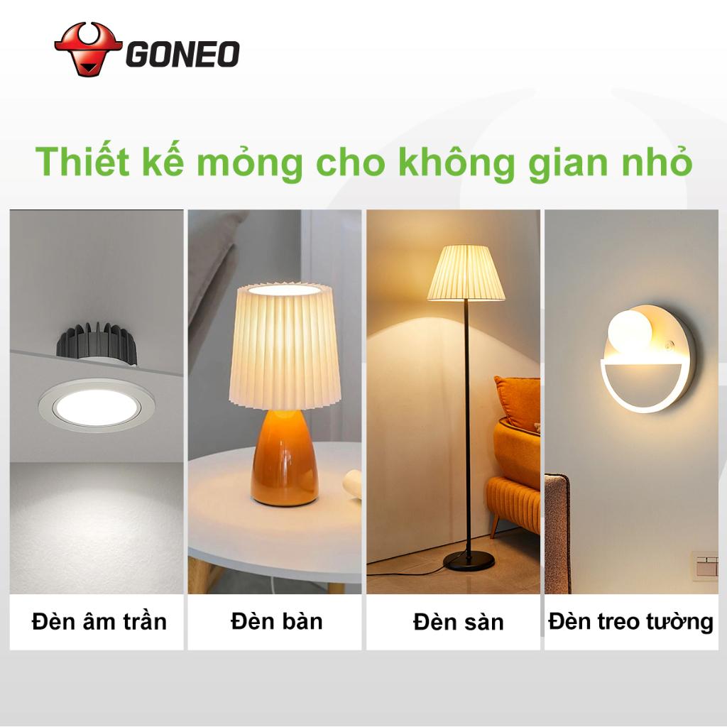Bóng đèn LED Bulb Gongniu 6W E27 - MQ-E006A - 3000K - Tiết Kiệm Điện - Chống Nhấp Nháy-Hiệu Suất Cao