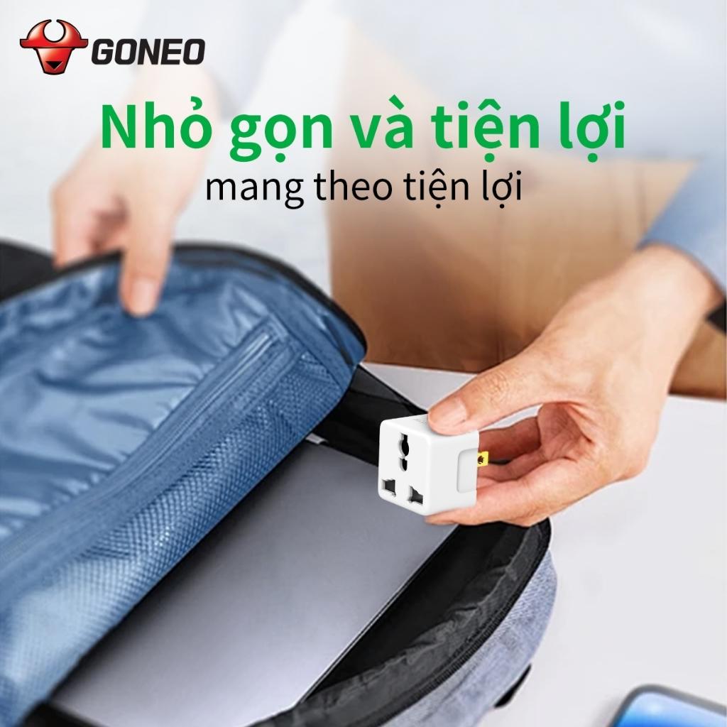Đầu Nối Đa Năng Chuyển Nguồn GONGNIU 2500W Chịu Nhiệt Chống Cháy - BZ0010