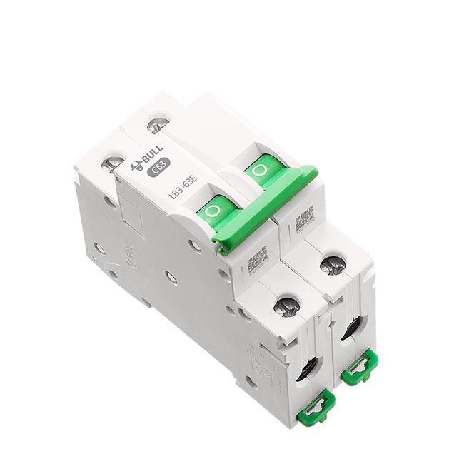 Cầu dao tự động MCB GONEO 2P LB-63 Aptomat bảo vệ quá tải ngắn mạch