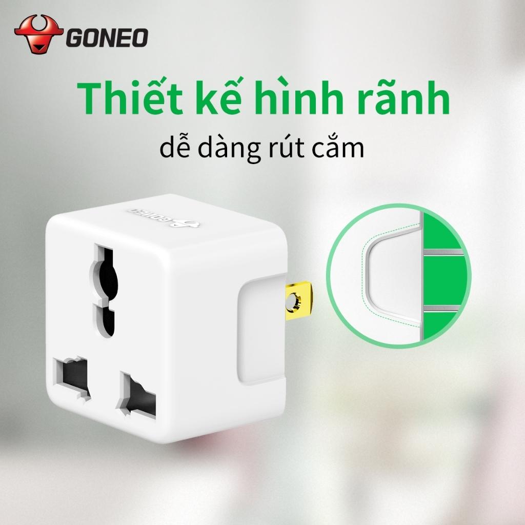 Đầu Nối Đa Năng Chuyển Nguồn GONGNIU 2500W Chịu Nhiệt Chống Cháy - BZ0010