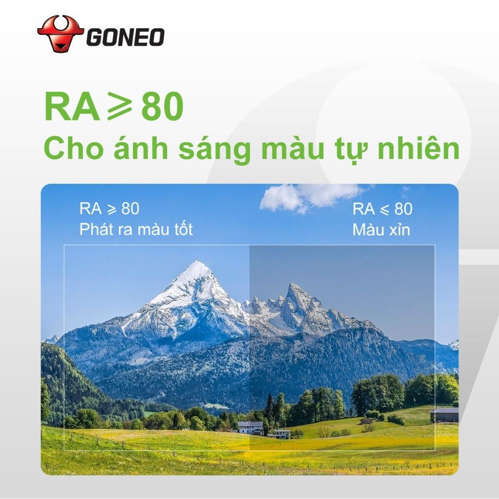 Bóng đèn LED Bulb Gongniu 6W E27 - MQ-E006A - 3000K - Tiết Kiệm Điện - Chống Nhấp Nháy-Hiệu Suất Cao