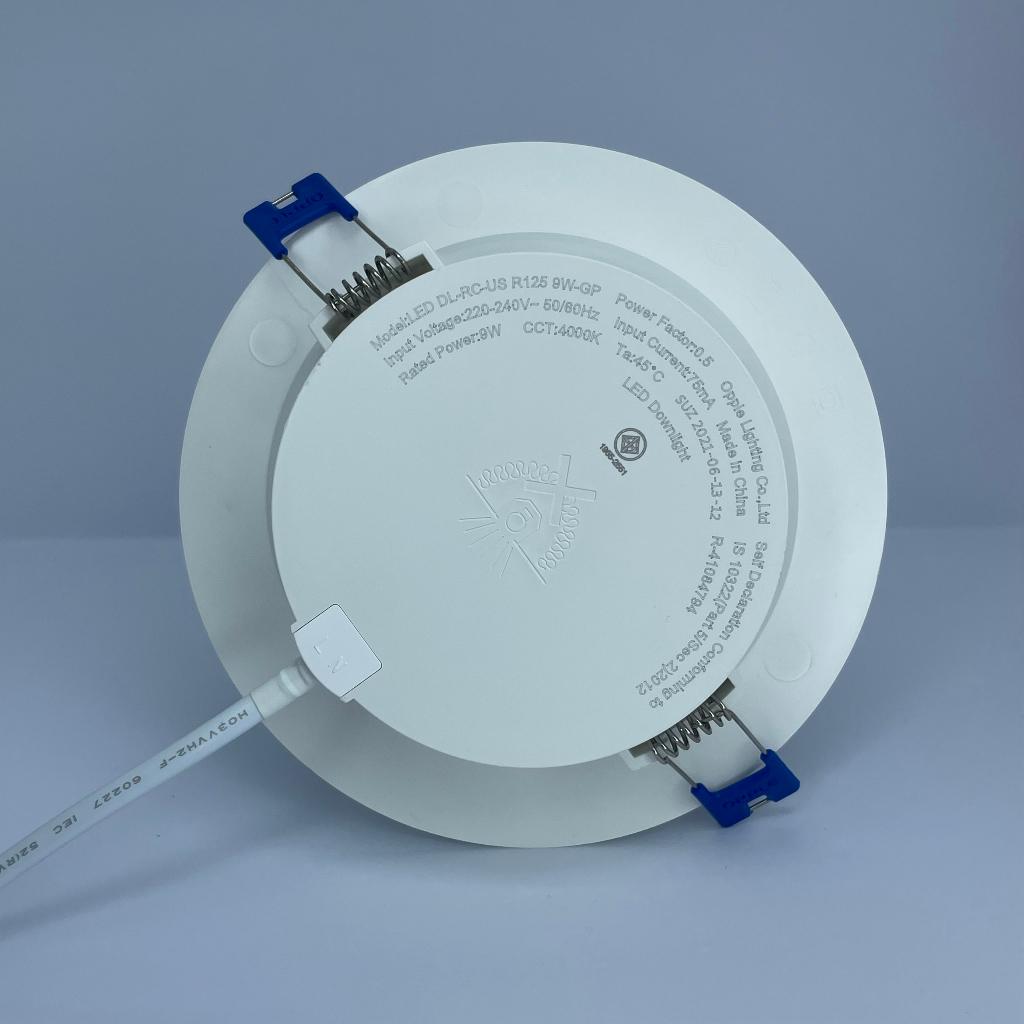 Đèn âm trần OPPLE LED Downlight US R125 9W - Tiết Kiệm Năng Lượng - Hiệu Suất Cao - Chống Nhấp Nháy