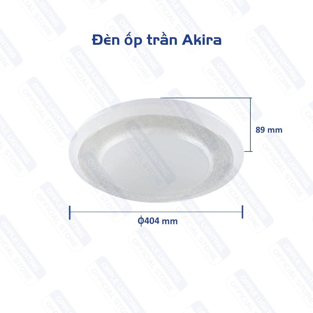 Bộ Đèn Ốp Trần OPPLE LED HC420 Akira 23W - Tiết Kiệm Năng Lượng - Chống Nhấp Nháy - Chính Hãng