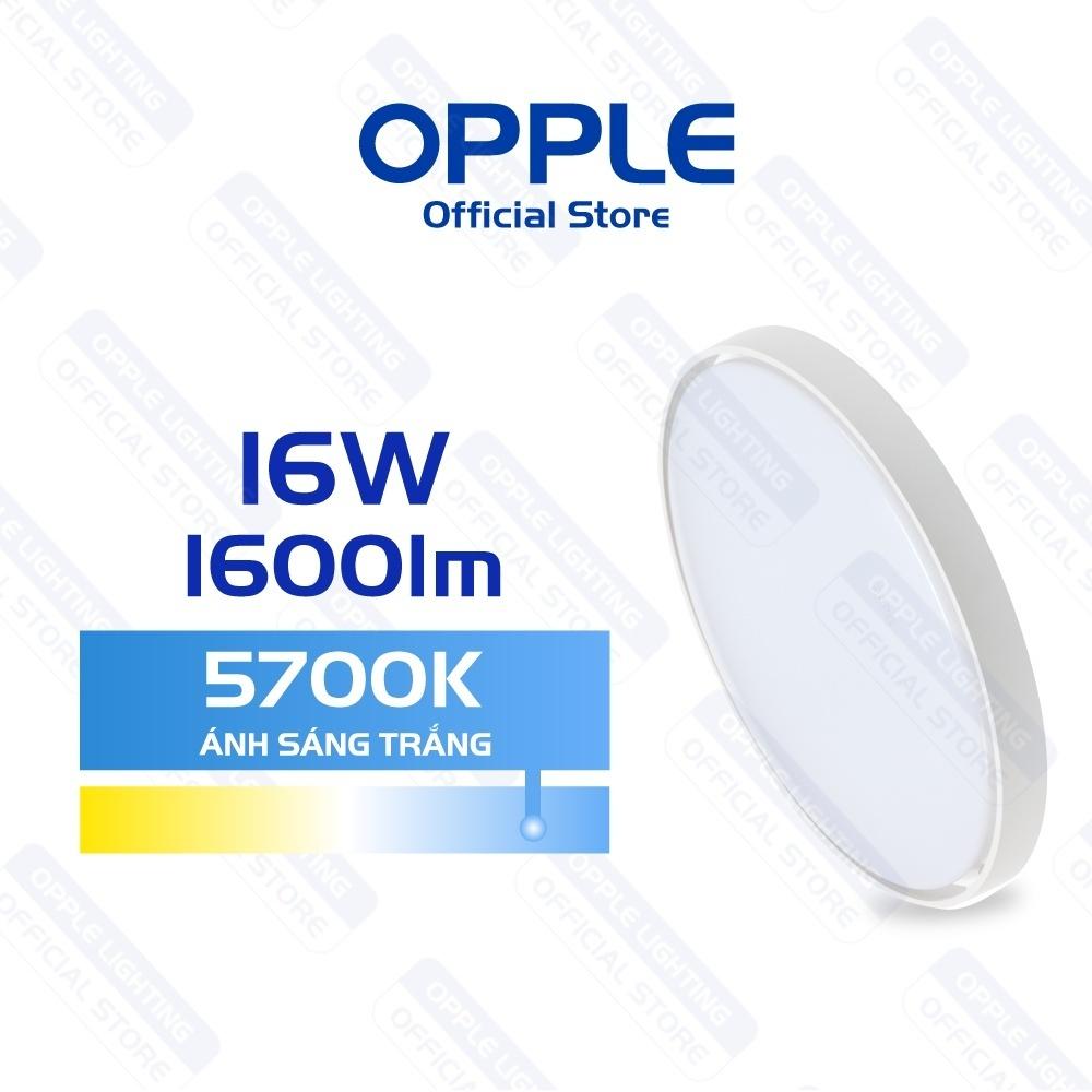 Bộ Đèn Ốp Trần OPPLE LED HC350 16W Star Attic - Ánh Sáng Chất Lượng, Nét Đẹp Sắc Sảo