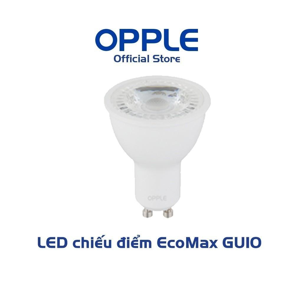 Bóng Đèn Chiếu Điểm OPPLE LED Ecomax GU10 Tiết kiệm điện - Hiệu Suất Cao - Chống Nhấp Nháy