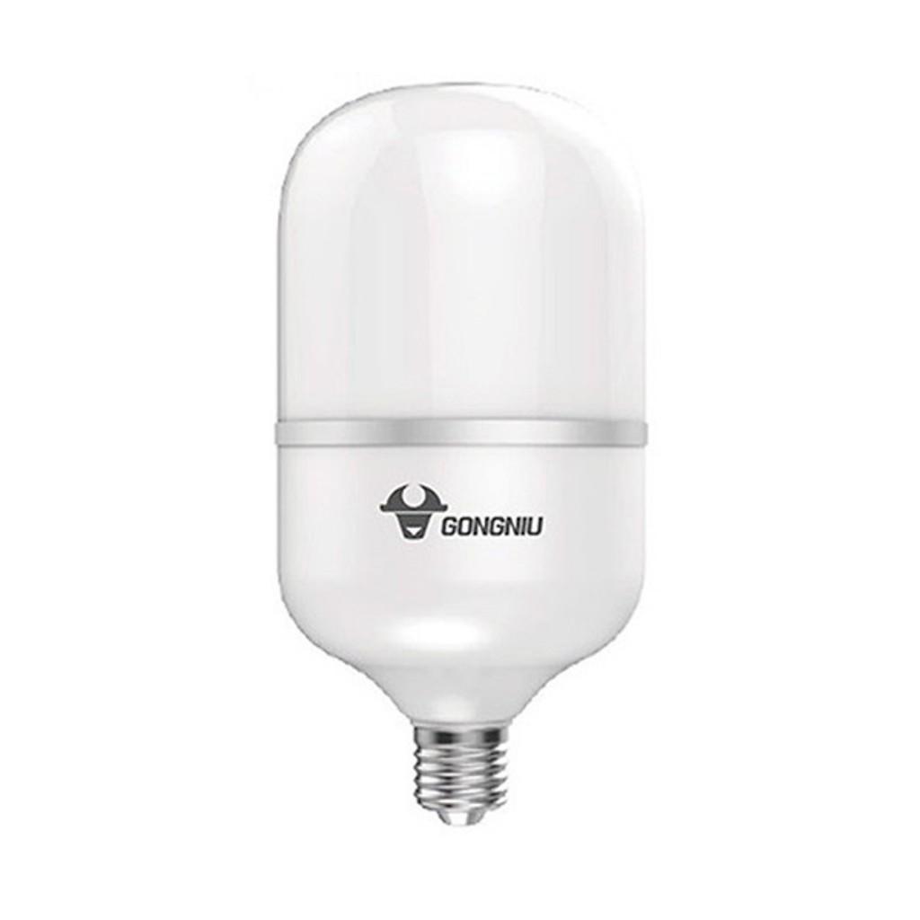 Bóng đèn LED Bulb Trụ Gongniu MQ – Đui E27 - Ánh Sáng Trắng Đủ Công Suất