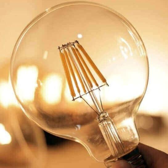 Bóng Đèn OPPLE LED Edison/Filament G125 8W Đường kính 125mm /Lumen: 1055 Lm/ Đui E27