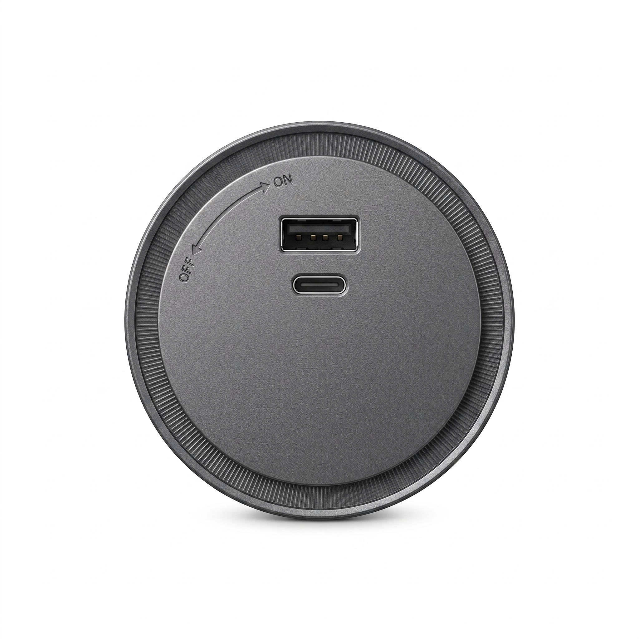 Chargee SlimAir Ổ Cắm USB &Type C màu Đen/Xám