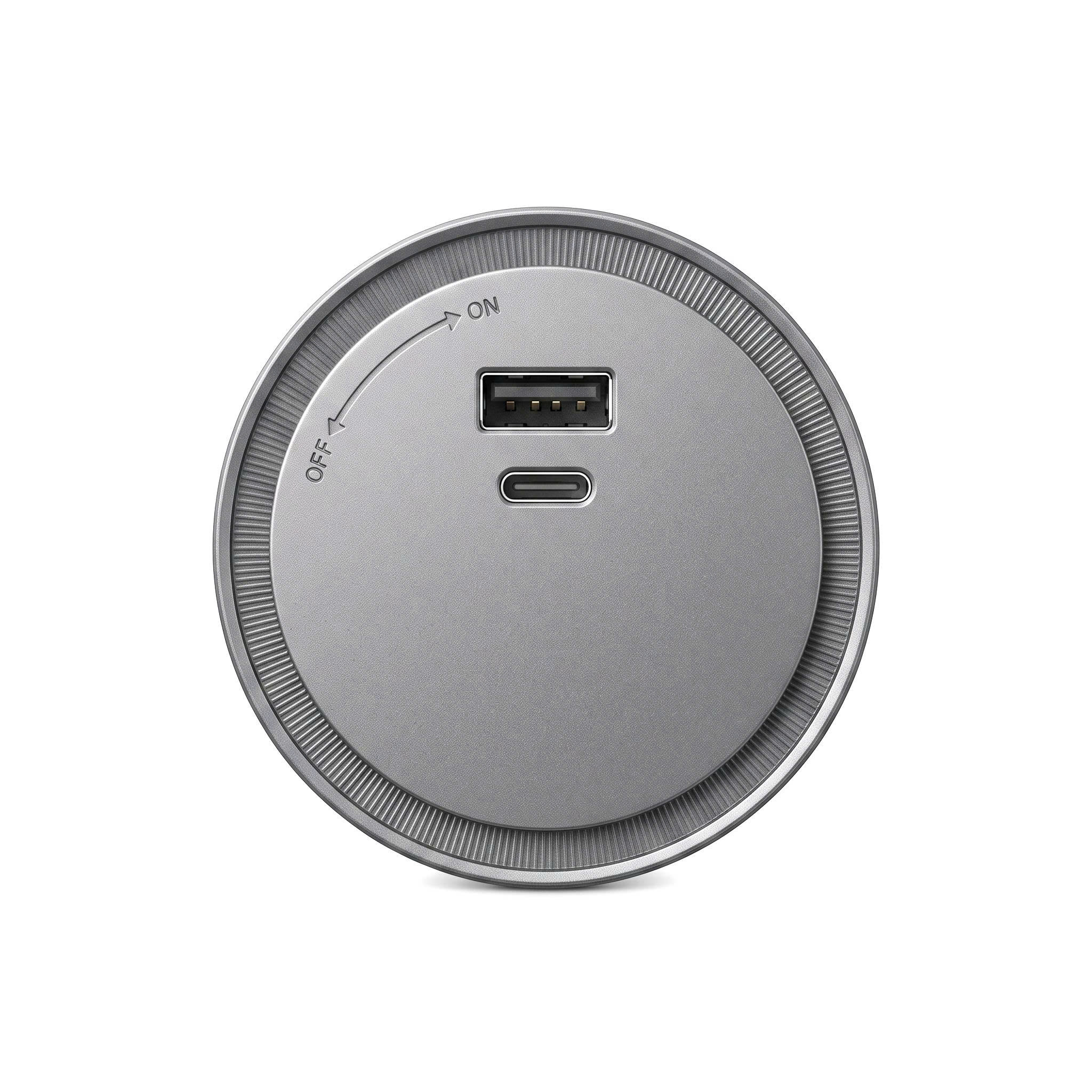 Chargee SlimAir Ổ Cắm USB &Type C màu Đen/Xám
