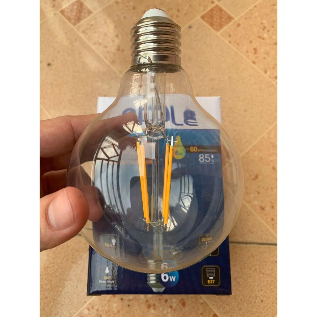Bóng Đèn OPPLE LED Edison/Filament G95 - Đường kính 95mm- Lumen 806 Lm - Đui E27 6W