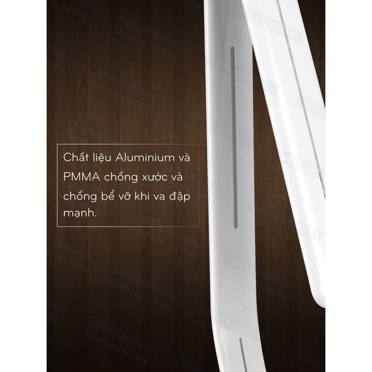 Đèn Học Chống Cận OPPLE Toranto Điều Chỉnh Độ Sáng 4000K 7W - Trắng - Chính Hãng