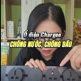 ổ cắm thanh ray chargee