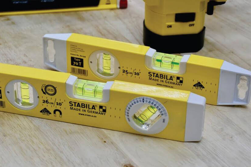 Hàng tá kinh nghiệm chọn thước thủy, nivo cho người mới bắt đầu