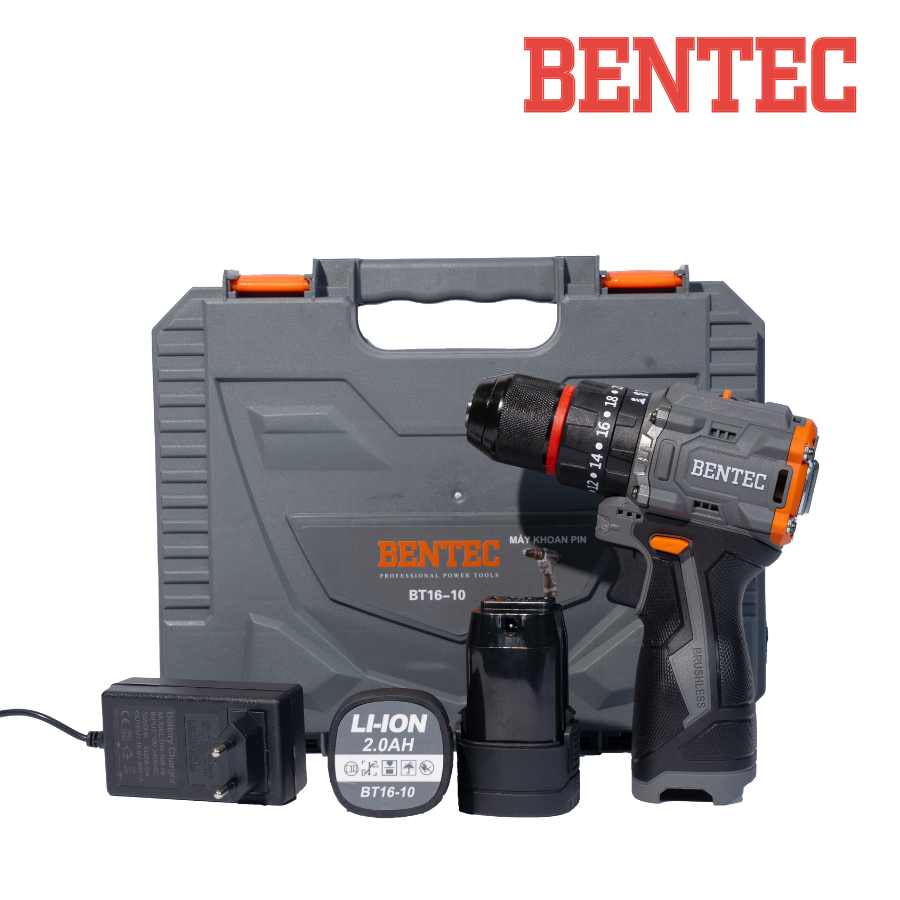 CB MÁY KHOAN PIN ĐA CHỨC NĂNG 16.8V BT1610 PRO BENTEC
