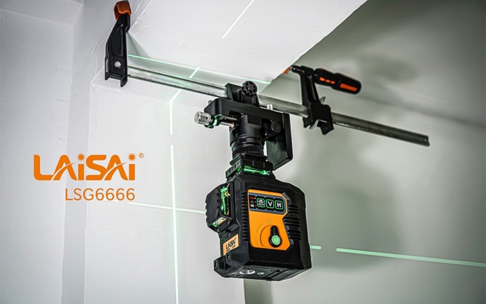 Máy cân mực laser 12 tia xanh Laisai LSG6666
