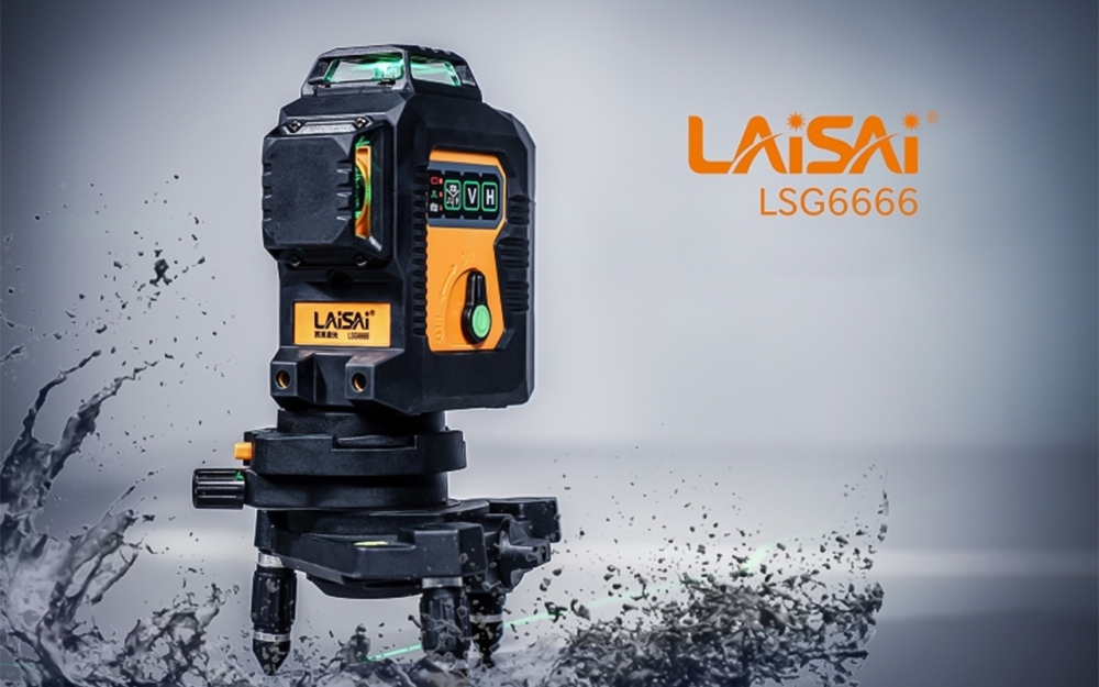 Máy cân mực laser 12 tia xanh Laisai LSG6666