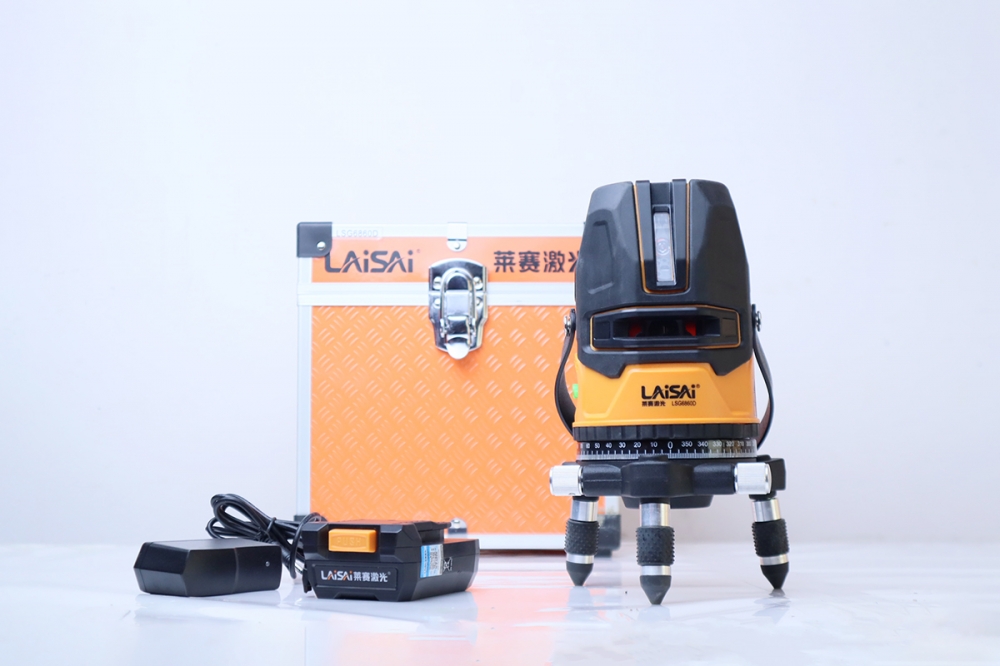 Máy cân mực laser 5 tia xanh Laisai LSG6860D