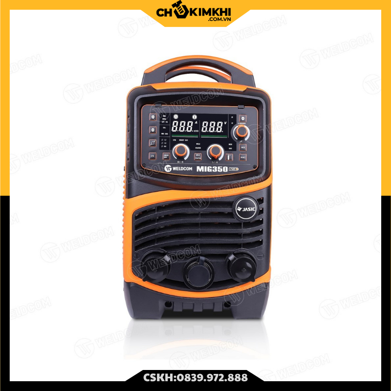 Máy hàn bán tự động MIG 350 N216II JET20  (Nguồn 380V Hàn CO2/QUE đầu cấp dây rời, 2T/4T)