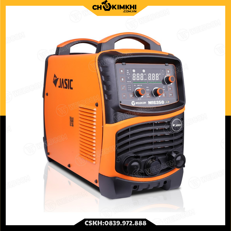 Máy hàn bán tự động MIG 350 N216II JET20  (Nguồn 380V Hàn CO2/QUE đầu cấp dây rời, 2T/4T)