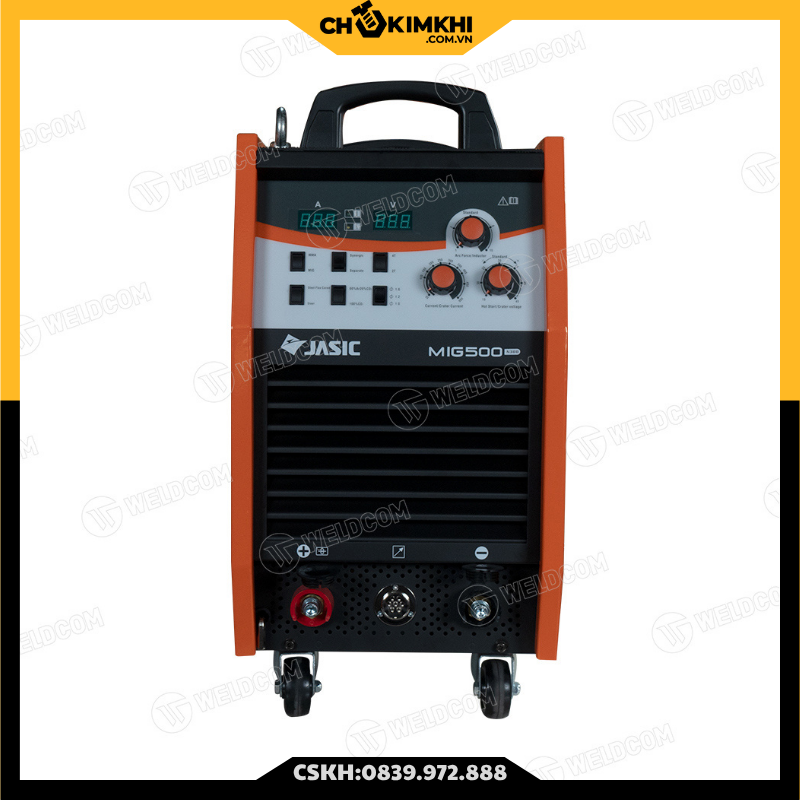 Máy hàn bán tự động Hồ quang chìm MIG-500 (N388), (Nguồn 380V, Chức năng CO2/QUE, Có chế độ 2T/4T, đầu cấp dây rời)