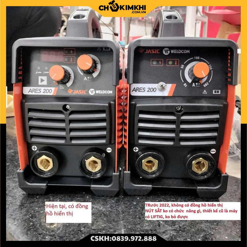 Máy hàn que ARES-200 (Thay thế máy hàn cơ và nhiều tính năng vượt trội)