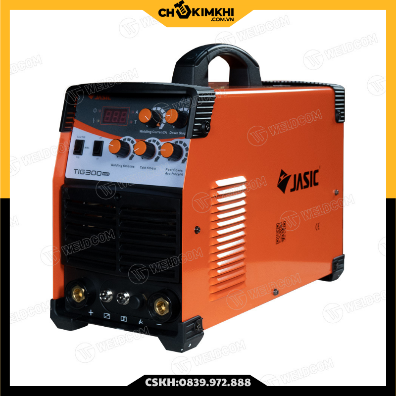 Máy hàn tig nguội TIG 300 (W229)
(chức năng TIG/QUE và chế độ, Nguồn 380V)