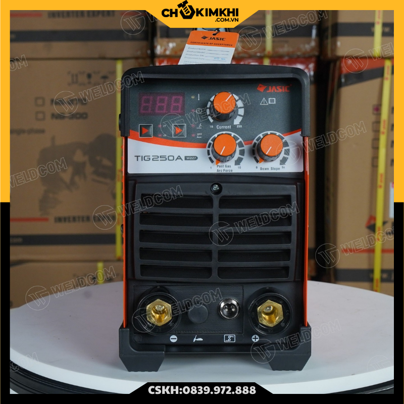 Máy hàn Tig 250A W227 Jasic
(chức năng TIG/QUE)