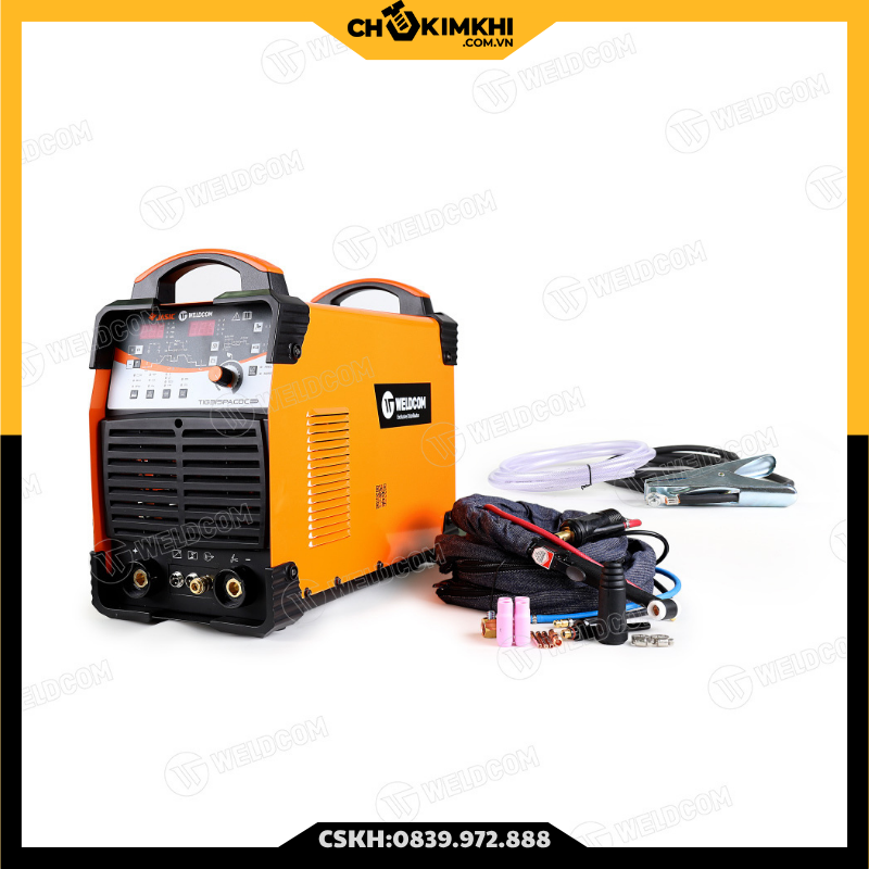 Máy hàn TIG 315P ACDC (E303)
(chức năng TIG/QUE và chế độ 2T/4T, Nguồn 380V)