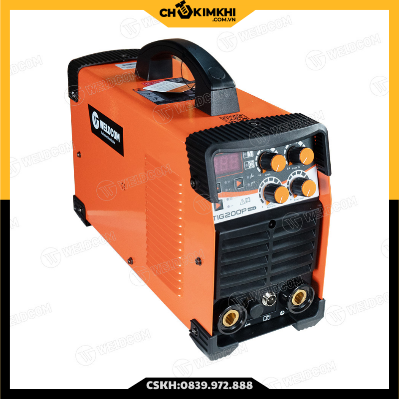 Máy hàn Tig 200P (W224) Jasic
(Có chức năng xung, chế độ 2T/4T, và hàn Que)