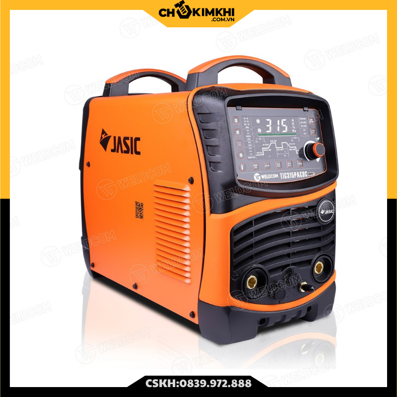 Máy hàn TIG 315P ACDC E203 II JET20
(chức năng TIG/QUE và chế độ 2T/4T, Nguồn 380V)