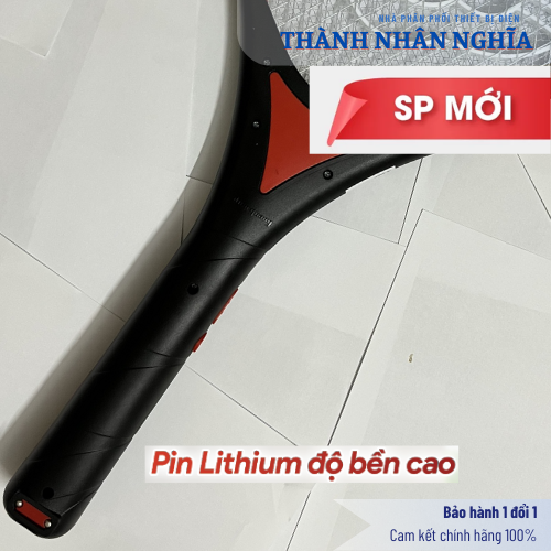 Vợt muỗi Điện Quang ĐQ EMR01 BLR (Pin Lithium, Đen – Đỏ)