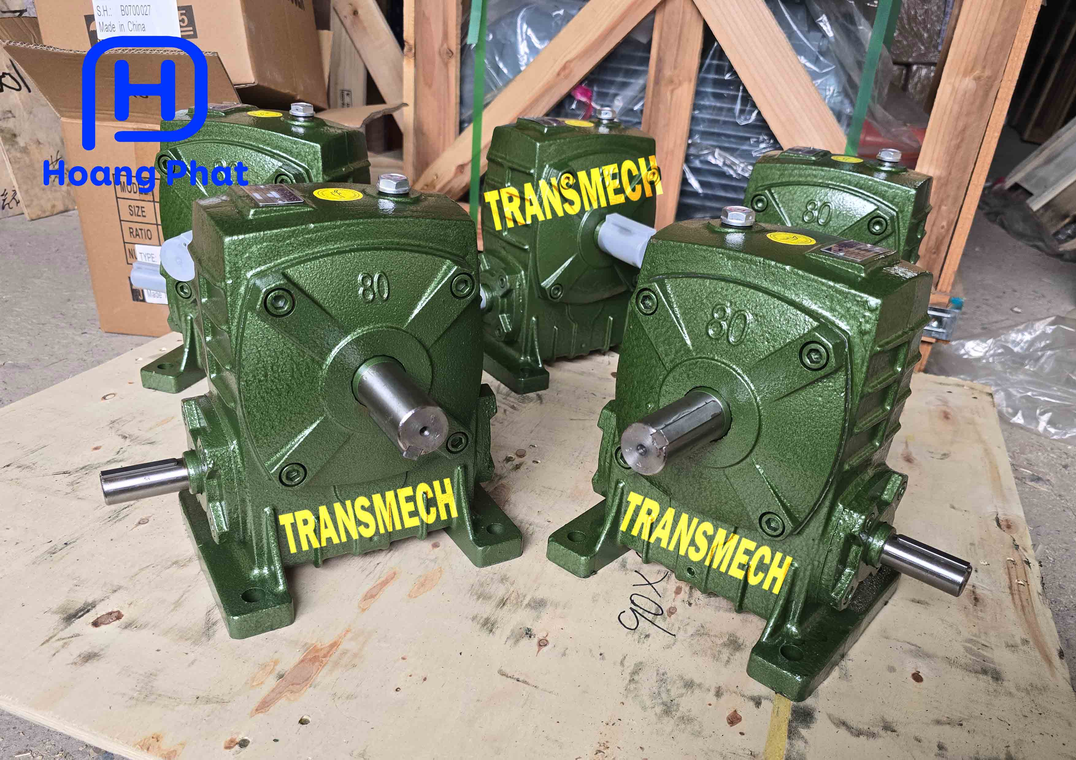 Hộp giảm tốc WPA | Hộp số trục vít vuông góc – Giá tốt tại Hoàng Phát
