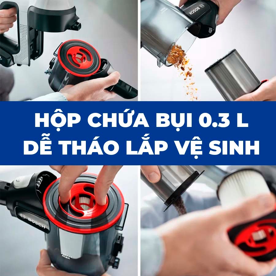 Máy Hút Bụi Cầm Tay Bosch - BBS711W