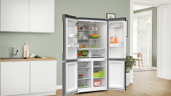 Tủ Lạnh 4 Cửa Bosch Series 4 KFN96AXEA – Dung Tích 605L, NoFrost, MultiAirFlow