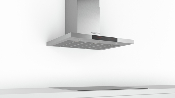 Máy Hút Mùi Bosch Series 6 DWB98JQ50B – Extra Silent, Hút Mạnh 844 m³/h, Tiết Kiệm Điện A+