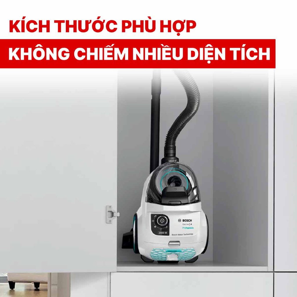 Máy Hút Bụi Có Dây Bosch - BGS21WHYG