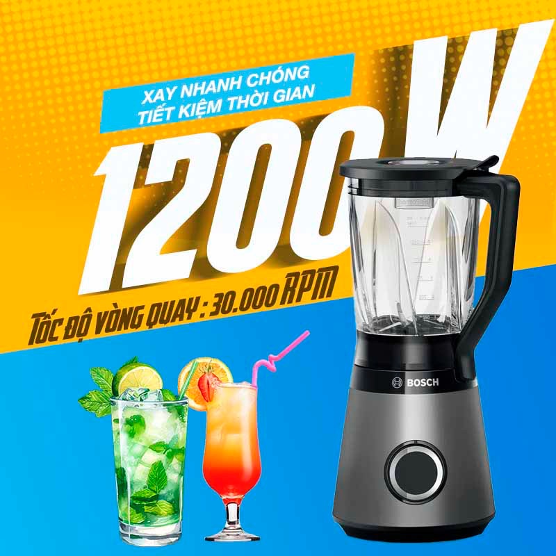 Máy Xay Sinh Tố Bosch - MMB6177S