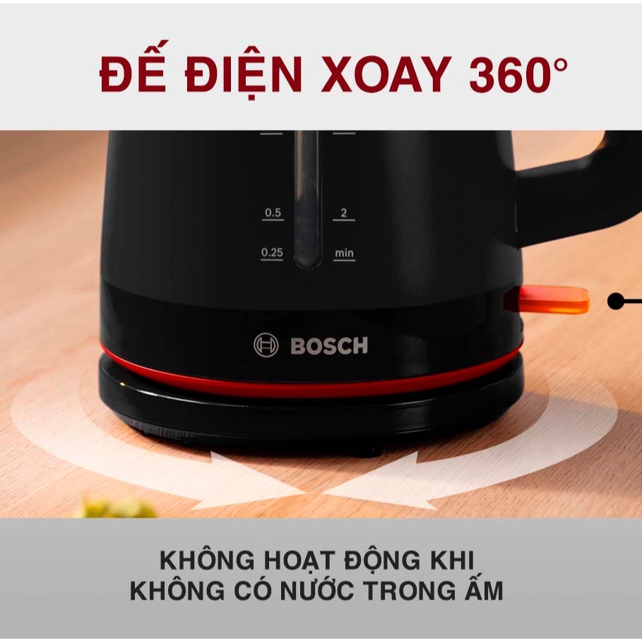 Ấm Đun Siêu Tốc Bosch - TWK3M123