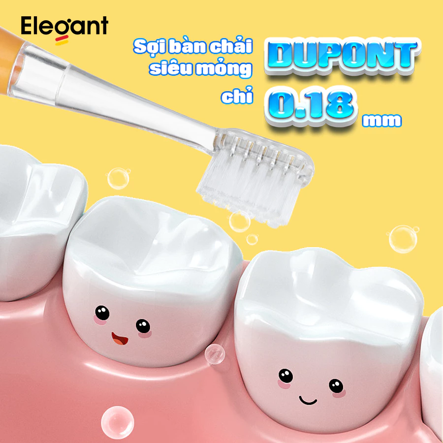 Bàn chải đánh răng điện Elegant Trẻ em