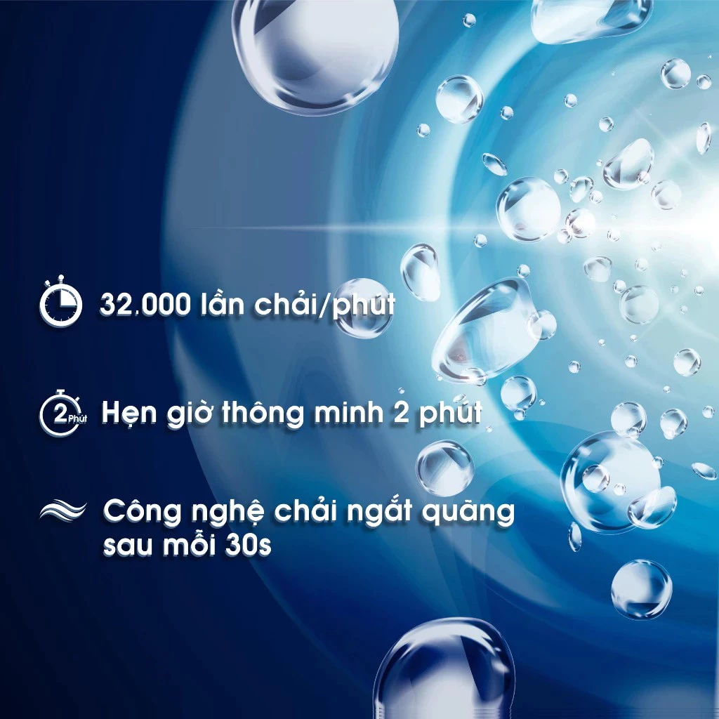 Bàn chải đánh răng điện Elegant - Màu xám