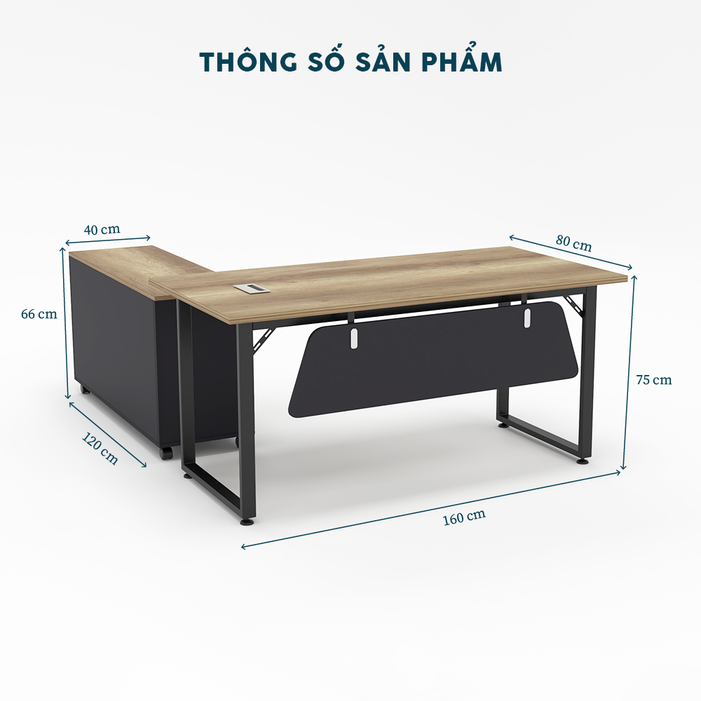 Bàn Giám Đốc Chữ L BGDY005L