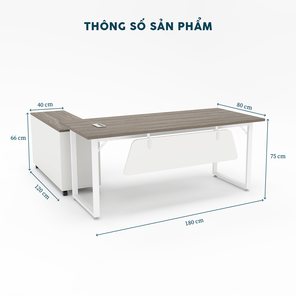 Bàn Giám Đốc Chữ L BGDY005L