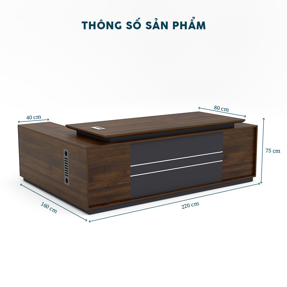 Bàn Giám Đốc Chữ L BGDY049L
