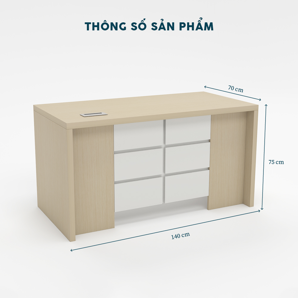 Bàn Giám Đốc 1M6 BGDY039