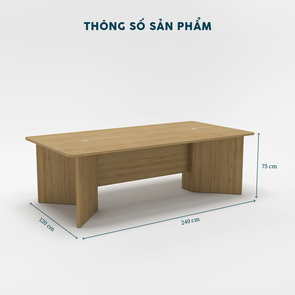 Bàn họp 2M4 BHY03-12