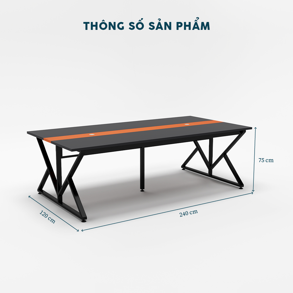 Bàn Họp 2M4 BHY05-12
